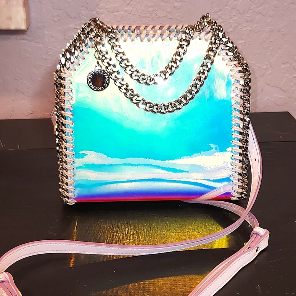 Stella McCartney Holographic Mini Falabella Bag